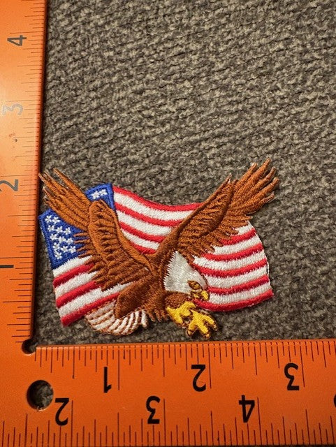 Flag & Eagle Patch (each)