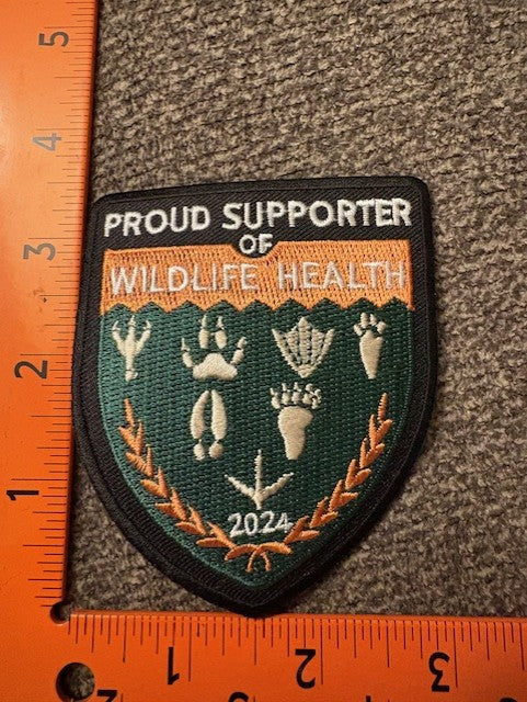 Proud Supporter of Wildlife Health 2024 - Green - PA (each)