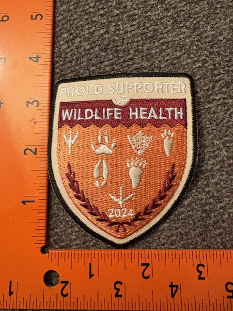 Proud Supporter of Wildlife Health 2024 - Orange - PA (each)