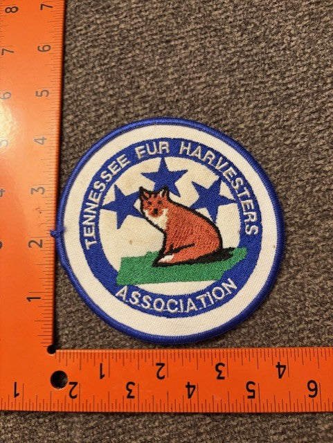 Tennessee Fur Harvesters Association Patch - fox & 3 stars (each)
