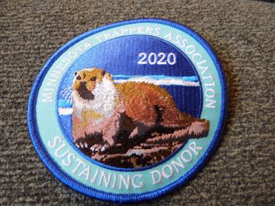 2020 Minnesota Sustaining Donor Patch - Otter (each)