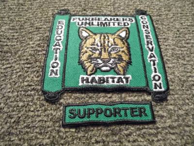 Fur Bearers Unlimited Supporter Patch (each)