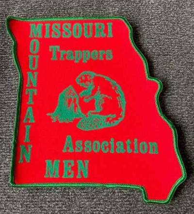 Missouri Mountainmen Trappers Association - felt letters (each)