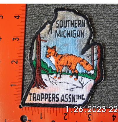 Southern Michigan Trappers Assn Inc. Patch (each)