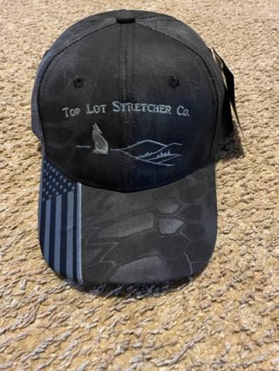 Top Lot Stretcher Co Hat - Kryptek Black Camo Flag (each)