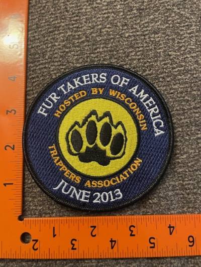 Fur Takers of America 2013 Convention Patch (each)