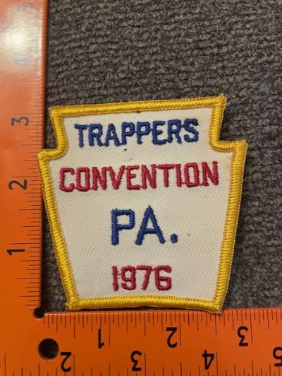 Trappers Convention PA. 1976 Patch (each)