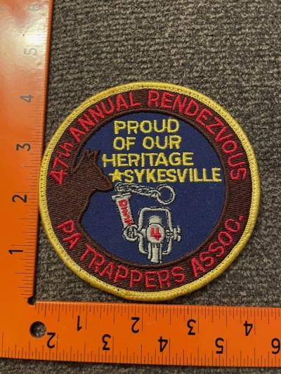 PA Trappers Assoc. 47th Annual Rendezvous Patch (each)