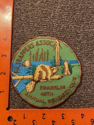 PA Trappers Assoc. 49th Annual Rendezvous Patch (each)