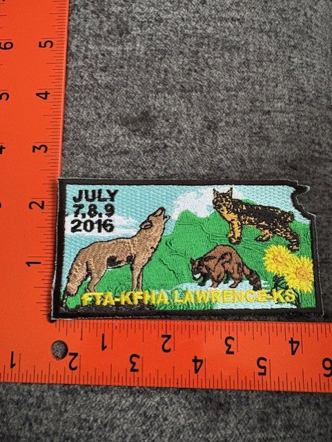 FTA 2016 Convention Patch - Lawrence, KS (each)