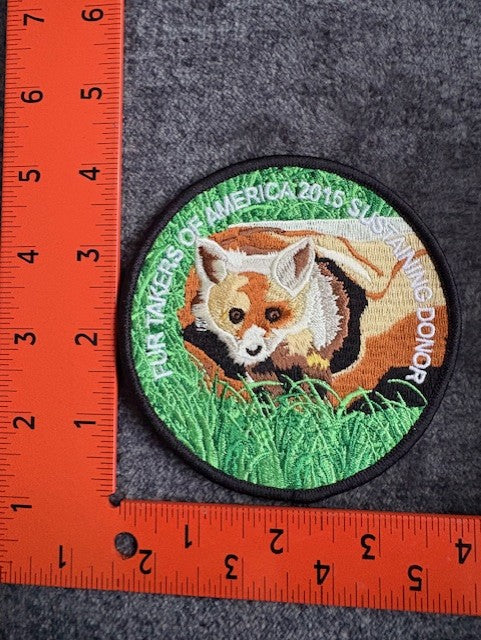 Fur Takers of America 2015 Sustaining Donor Patch (each)