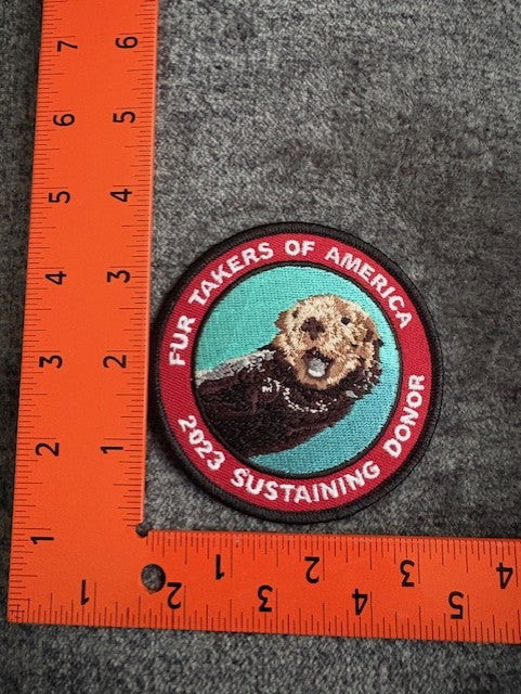 Fur Takers of America 2023 Sustaining Donor Patch (each)