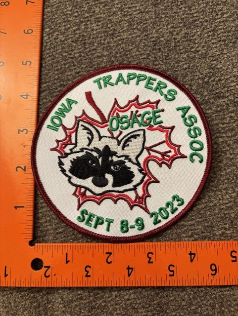 Iowa Trappers Assoc 2023 Convention Patch - Osage (each)