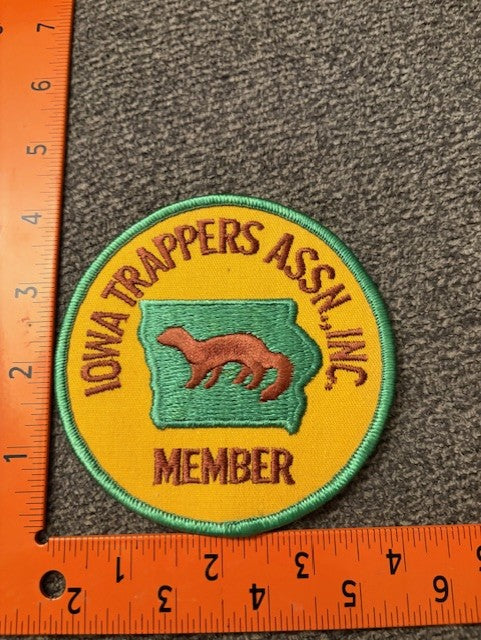 Iowa Trappers Assn., Inc. Member Patch - 4-inch (each)
