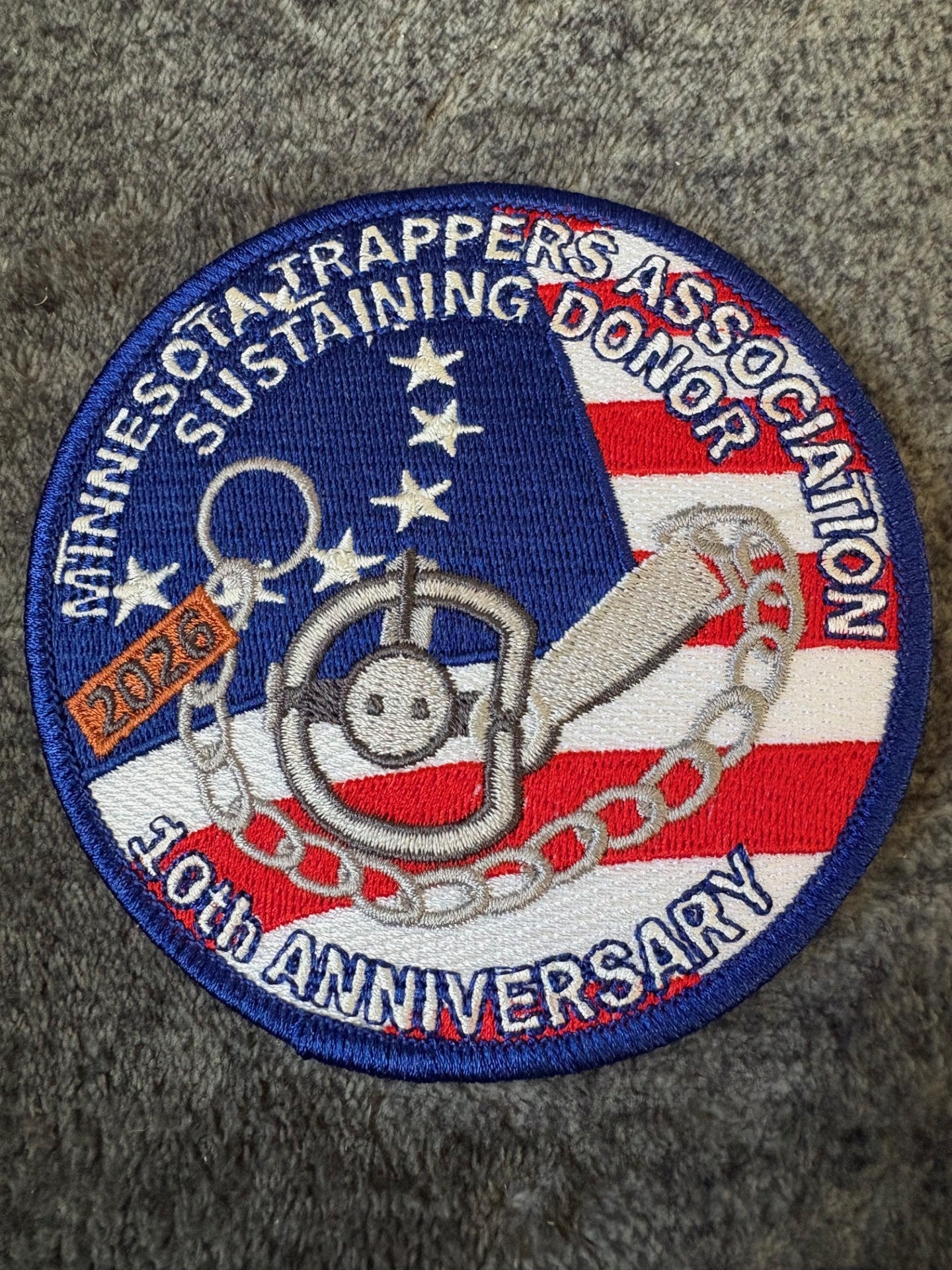 2026 Minnesota Sustaining Donor Patch (each)