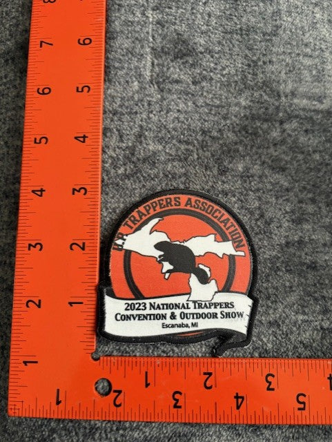National Trappers Association 2023 Escanaba, MI Convention Patch (each)