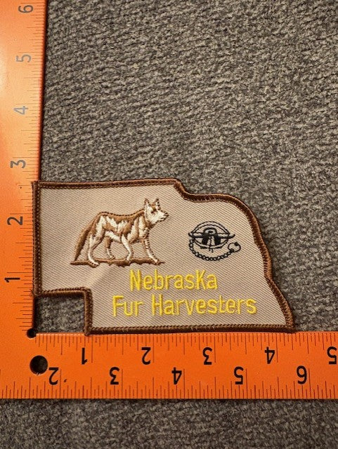 Nebraska Fur Harvesters Patch - 4 1/2 inch(each)