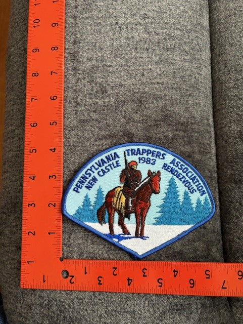 Pennsylvania Trappers Association 1983 Rendezvous Patch (each)