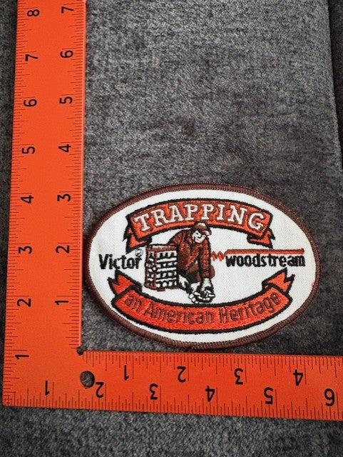 Trapping - Victor Woodstream - An American Heritage Patch (each)